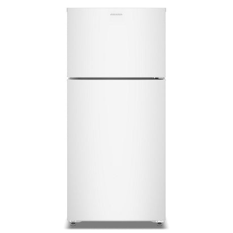 Amana ARTX2014TW white top-freezer refrigerator front view