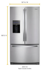 Whirlpool WRF767SDHZ freezer drawer