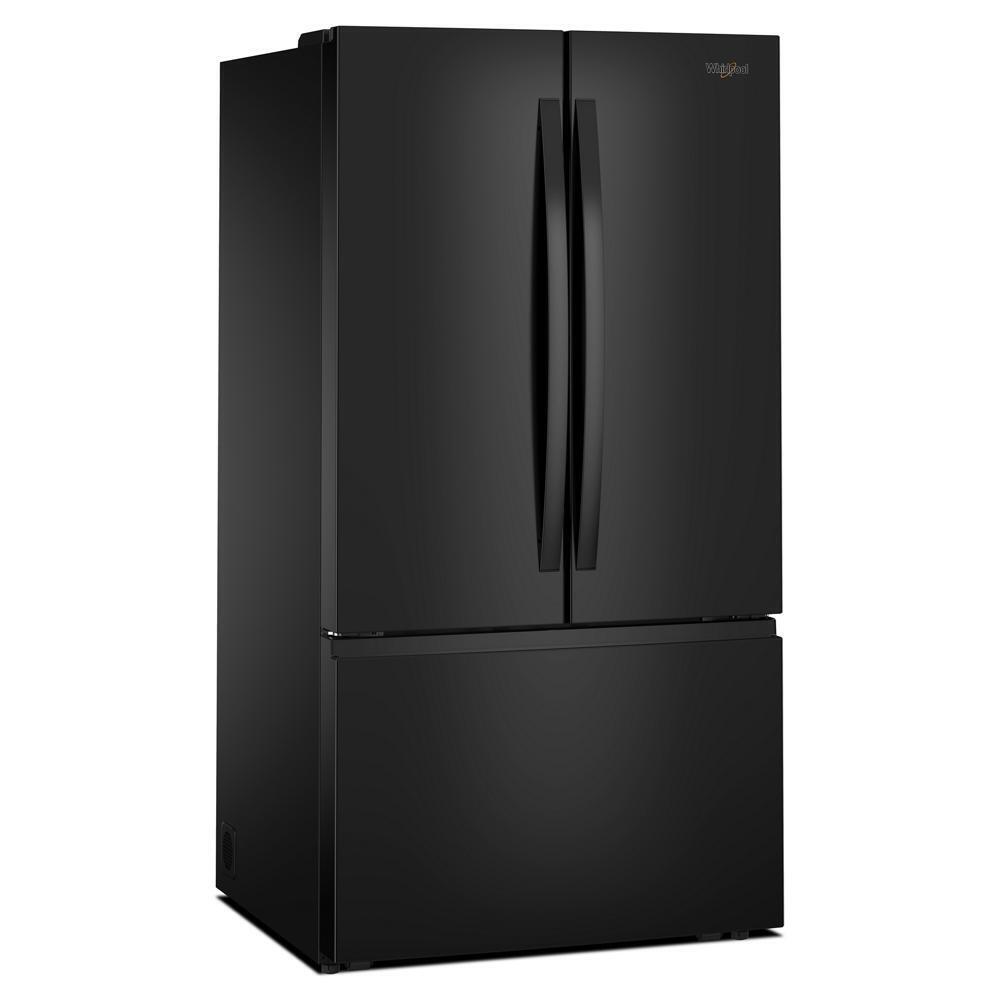 Whirlpool WRFF3136SB refrigerator angle