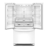 Whirlpool WRFF3236RW refrigerator angle