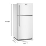 Maytag MRTX5119SW crisper drawers