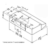 Broan(R) 30-Inch Convertible Under-Cabinet Range Hood, Black - (433023)