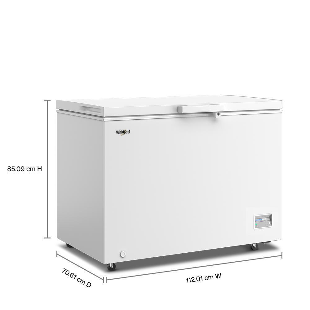 Whirlpool WZCN3511TW chest freezer interior baskets