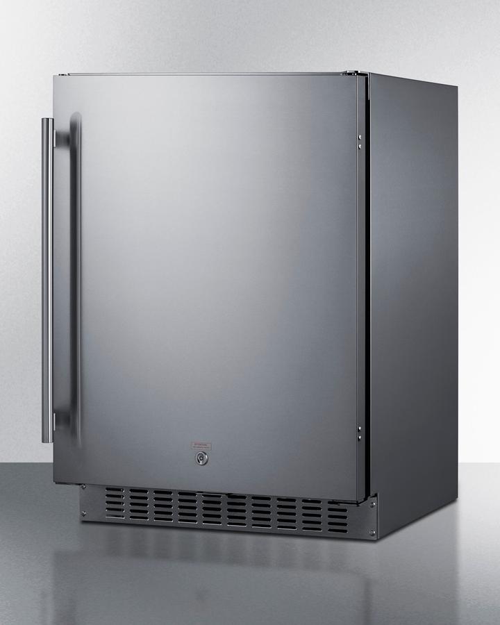 24" Wide Built-in All-refrigerator, ADA Compliant - (ASDS2413CSS)