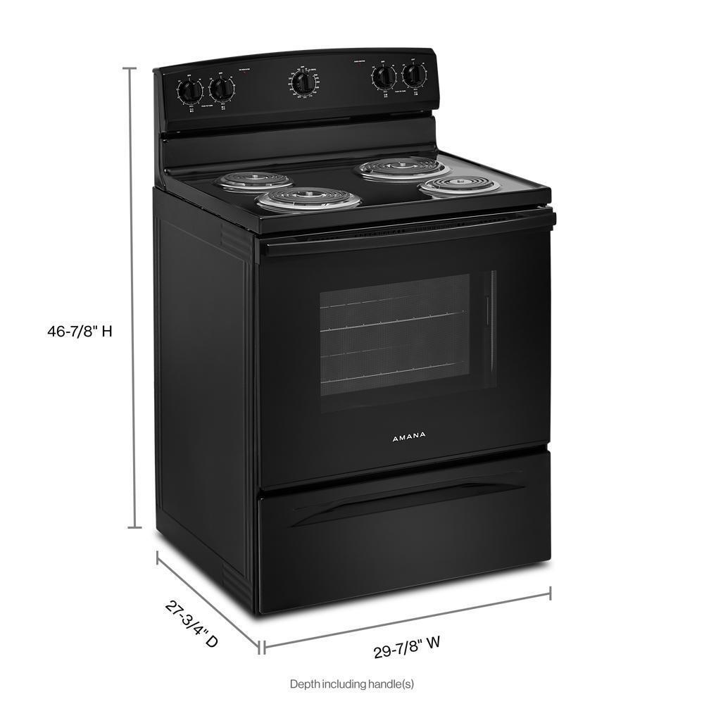 Amana AFCS2530TB control panel