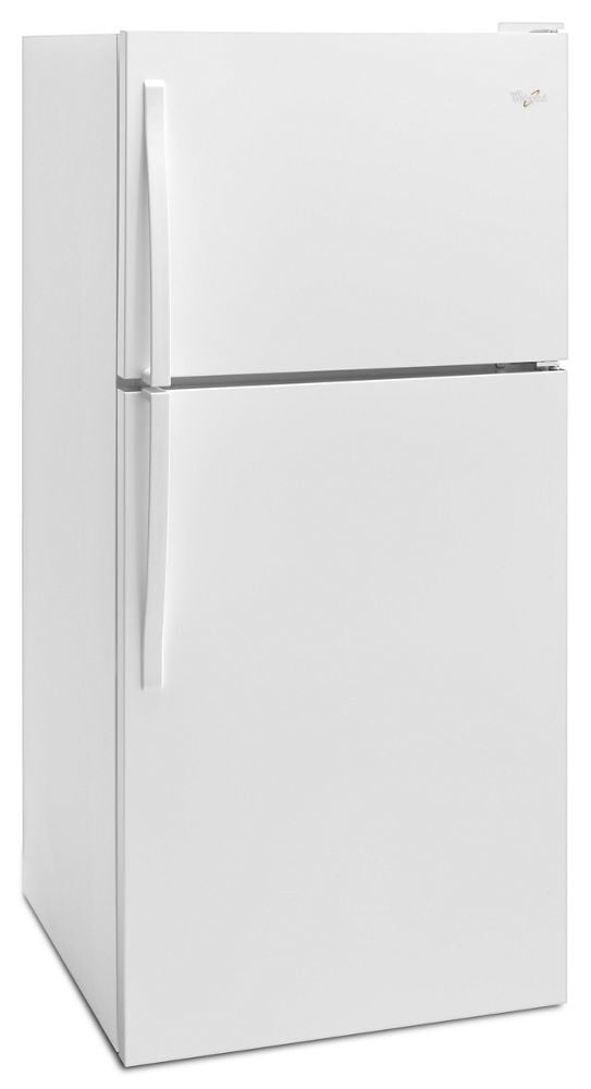 Whirlpool WRT318FMDW refrigerator door open