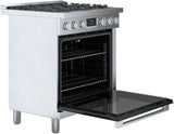 800 Series Dual Fuel Freestanding Range 30" Stainless Steel - (HDS8055U)