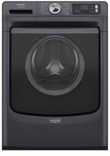 Maytag MFW7020RF 5.0 cu. ft. front load washer Midnight Steel front view