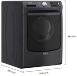 Maytag MFW7020RF front load washer side view