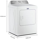 Maytag MGD5605RW 29 Inch Gas Top Load Dryer - additional view