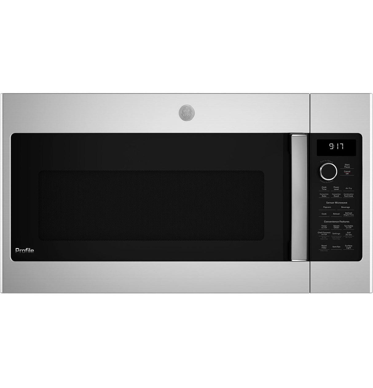 GE Profile PVM9179RYSS installed over range