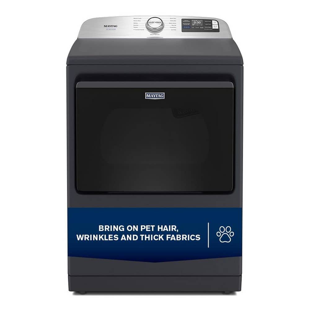 Maytag MGD7205RF Pet Pro Gas Dryer Midnight Steel