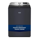 Maytag MTW6205RF 5.2 cu ft Top Load Washer in Midnight Steel