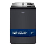 Maytag MTW7205RF Pet Pro Top Load Washer Midnight Steel