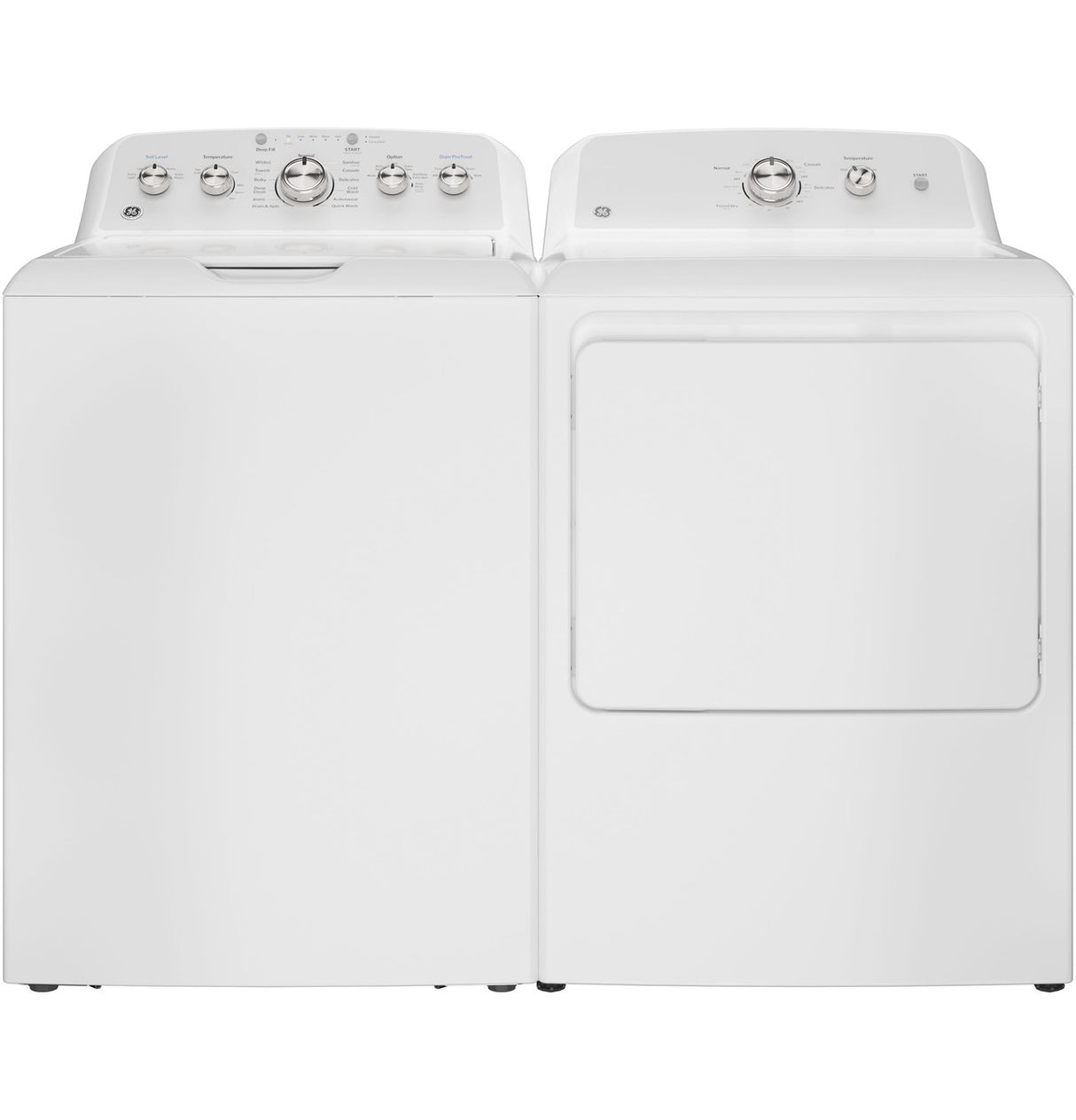 GE 6.2 cu. ft. Capacity Vented Gas Dryer with Auto Dry, Up To 120 ft. Long Venting and Shallow Depth - White