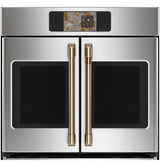 Café CTS90FP2ZS1 French-door single wall oven lifestyle kitchen view