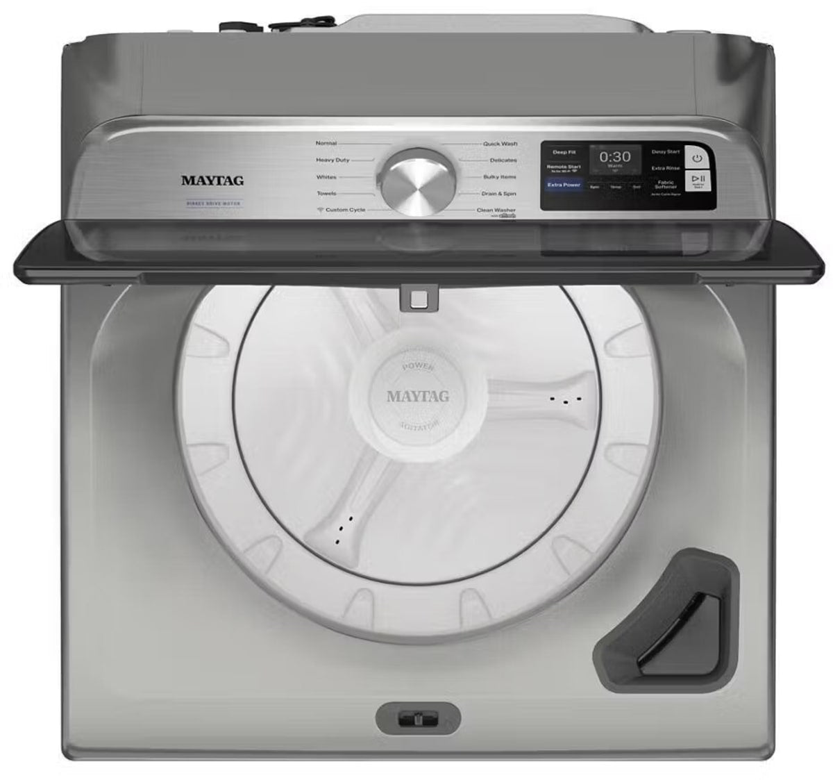 Maytag MTW6205RR Classic Silver top load washer additional view