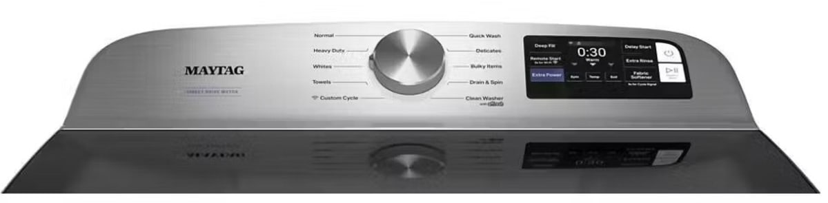 Maytag MTW6205RW Control Panel