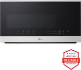 LG MVEL2034X over-the-range microwave front view