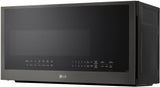 LG MVEL2035Z over-the-range microwave left angle