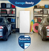 GE FUF14SZRWW 14.3 Cu. Ft. Garage Ready Convertible Upright Freezer White - image 5