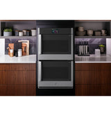 GE Profile PTD700RSZSS double wall oven control panel detail