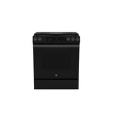 GE 30" Slide-In Front-Control Convection Gas Range with Air Fry – Slate (GGS600AVDS)