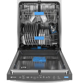 GE Profile(TM) ENERGY STAR(R) Fingerprint Resistant Top Control Stainless Interior Dishwasher with Microban(TM) Antimicrobial Protection with Sanitize Cycle - (PDT715SYVFS)