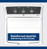 GE GTW525ACWWB top load washer — Deep Fill option