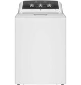 GE GTW525ACWWB top load washer — angled view