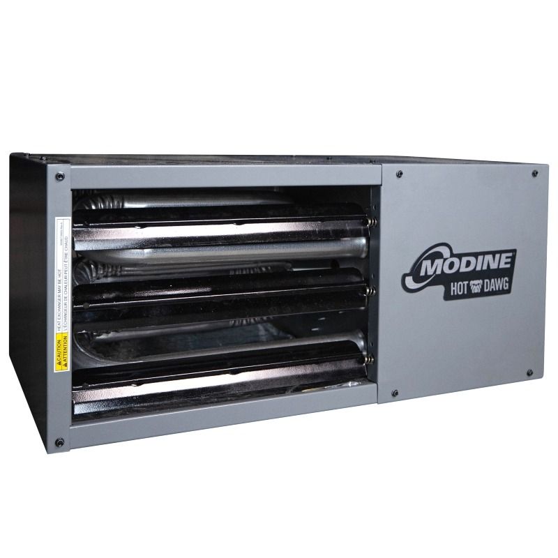 Modine Hot Dawg HD 60,000 BTU Liquid Propane Garage Unit Heater - Aluminized Steel Heat Exchanger