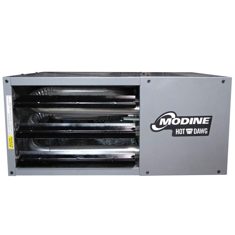 Modine Hot Dawg HD 60,000 BTU Liquid Propane Garage Unit Heater - Aluminized Steel Heat Exchanger