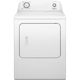 Amana NGD4655EW 29" 6.5 cu. ft. Front Load Gas Dryer in White