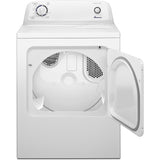 Amana NGD4655EW 29" 6.5 cu. ft. Front Load Gas Dryer in White