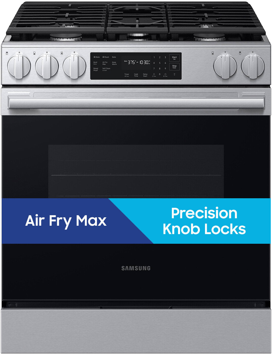 Samsung NSG70H60SR Gas Range stainless steel