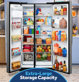 GE GKS24NYYFS 24.2 cu ft extra large storage capacity