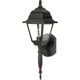 Nuvo Lighting 60-3455 Outdoor Entrance Wall Light - Textured Black