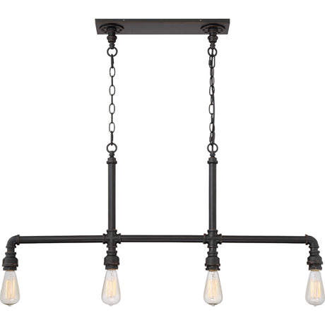 Nuvo Lighting 60-5794 Iron Linear Pendant - Industrial Bronze