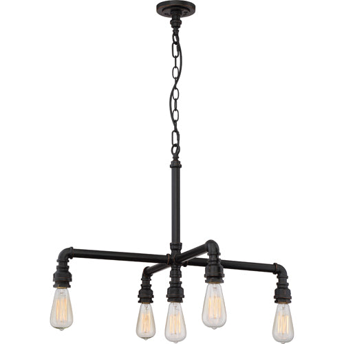 Nuvo Lighting 60-5795 Iron Linear Pendant - Industrial Bronze