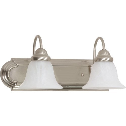 Nuvo Lighting 60-6074 2 Bulb Bathroom Light - Brushed Nickel