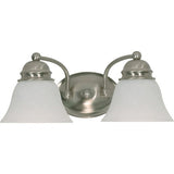 Nuvo Lighting 60-6078 2 Bulb Bathroom Light - Brushed Nickel