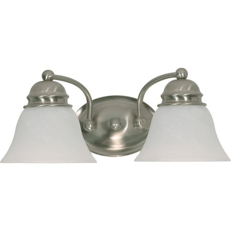 Nuvo Lighting 60-6078 2 Bulb Bathroom Light - Brushed Nickel