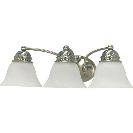 Nuvo Lighting 60-6079 3 Bulb Bathroom Light - Brushed Nickel