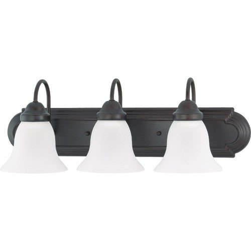 Nuvo Lighting 60-6083 3 Bulb Bathroom Light - Mahogany Bronze