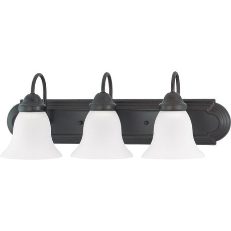 Nuvo Lighting 60-6083 3 Bulb Bathroom Light - Mahogany Bronze
