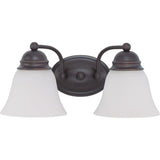 Nuvo Lighting 60-6086 2 Bulb Bathroom Light - Mahogany Bronze