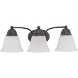 Nuvo Lighting 60-6087 3 Bulb Bathroom Light - Mahogany Bronze
