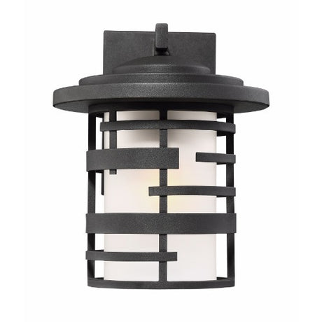 Nuvo Lighting 60-6402 Lansing Outdoor Entrance Wall Light - Textured Black