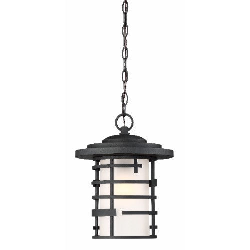Nuvo Lighting 60-6405 Lansing Outdoor Hanging Lantern - Textured Black