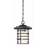 Nuvo Lighting 60-6405 Lansing Outdoor Hanging Lantern - Textured Black